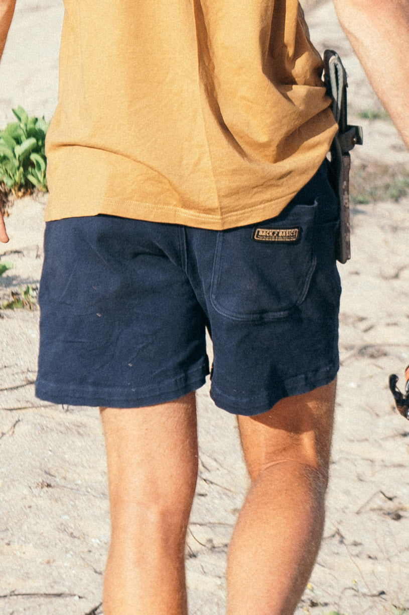 B2B Heavy Duty Cotton Shorts - Navy